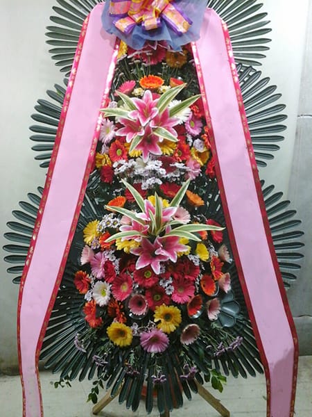 메리빌리아 송도 비즈니스 파트너사 대표님이 보내주신 축하화환